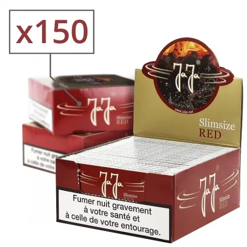Jaja - Red Slim Rolling Papers - 50 Pack of 3 product image