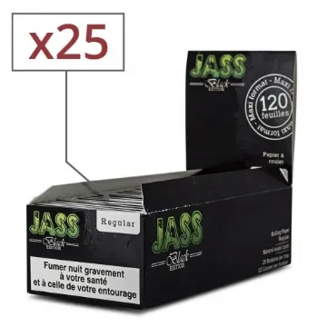 Jass - Rolling Paper Black Edition X 25 Notebooks product image