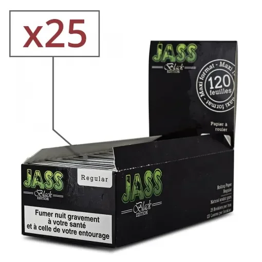 Jass - Rolling Paper Black Edition X 25 Notebooks product image
