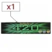 420 - Rolling Paper Slim 32 Sheets - Unbleached product image