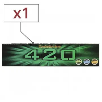 420 - Rolling Paper Slim 32 Sheets - Unbleached product image