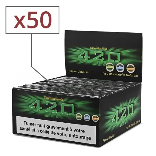 420 - Rolling Paper Slim 420 X 50 Notebooks product image