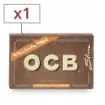 OCB - Slim Virgin Rolling Paper with Tips - 1 Roll product image