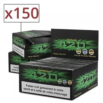 420 - Slim Rolling Paper 420 X 50 Pack of 3 product image