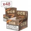 OCB - Slim Virgin Rolling Paper Rolls with Tips - Pack of 16 product image