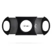 smoking - Black Gros Cépo Cigar Cutter - Stainless Steel Blades product image
