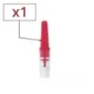David Ross - Shisha Filter X1 - Transparent with Red Tip product image