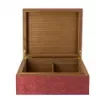 smoking - Red Tinted Rosewood Burl Cigar Humidor product image