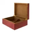 smoking - Red Tinted Rosewood Burl Cigar Humidor product image