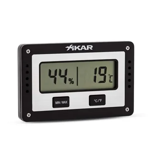 XIKAR - Purotemp Rectangular Hygrometer - Battery Included product image