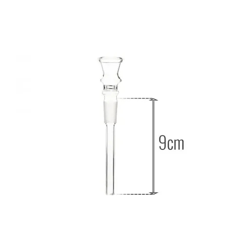 Smoking - Glass Bong Socket Diver 14.5mm - 9cm Rounded product image