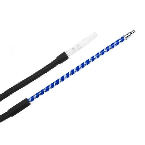 smoking - Blue Marrakesh Shisha Hose - Hookah Accessory product image