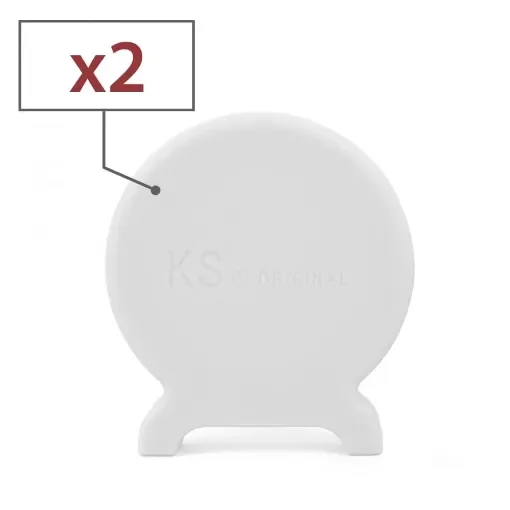 smoking - Silicone Shisha Foot Ks T-One X2 White product image