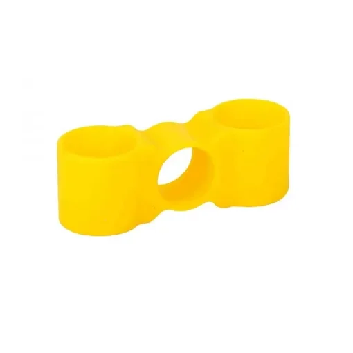 smoking - Yellow Double Silicone Hookah Hose Holder product image