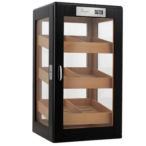 smoking - Glass Cigar Cabinet for 100 Cigars product image