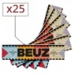 Beuz - Slim Rolling Paper X25 - Ultra-Thin 14gsm product image