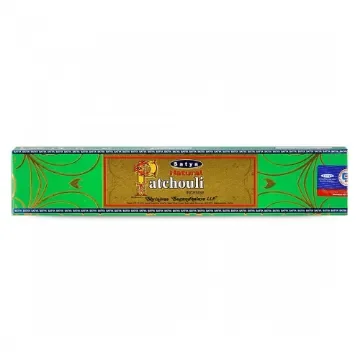 Satya - Natural Patchouli Incense Sticks 15g product image