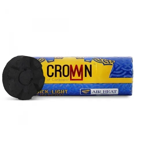 Smoking - Carbopol Crown Hookah Charcoal Roll of 5 product image