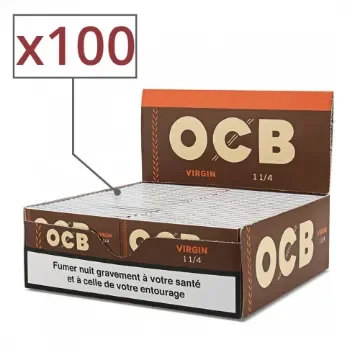 OCB - Rolling Paper Virgin 1 1/4 - Pack of 100 product image