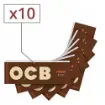OCB - Rolling Paper Virgin 1 1/4 - Lot of 10 Notebooks product image