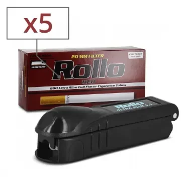 Rollo - Tube Pack Red Ultra Slim Tubes product image