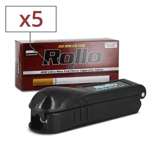 Rollo - Tube Pack Red Ultra Slim Tubes product image
