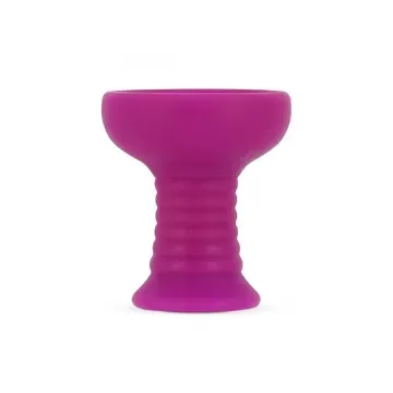 smoking - Fuchsia Silicone Phunnel Shisha Bowl product image