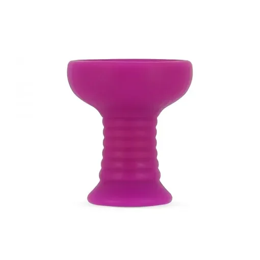 smoking - Fuchsia Silicone Phunnel Shisha Bowl product image