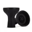 smoking - Black Silicone Diamond Vortex Hookah Bowl product image