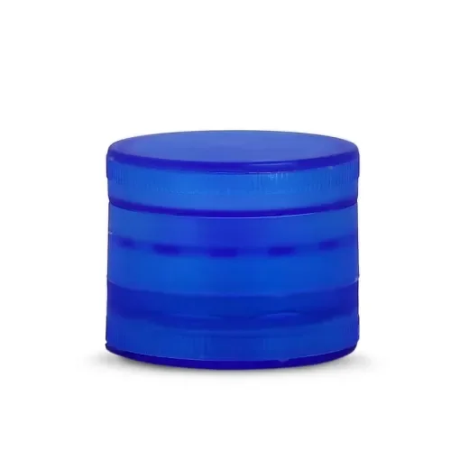 smoking - 5-Part Plastic Grinder with Sieve - Cheap Blue product image