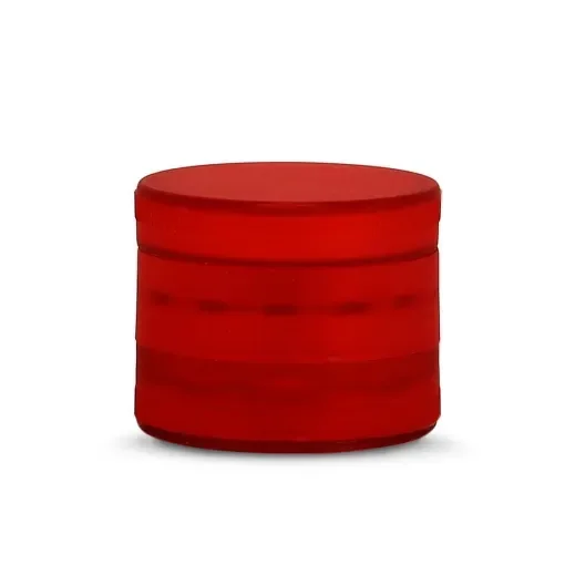 smoking - Plastic Grinder 5 Parts Red - product image