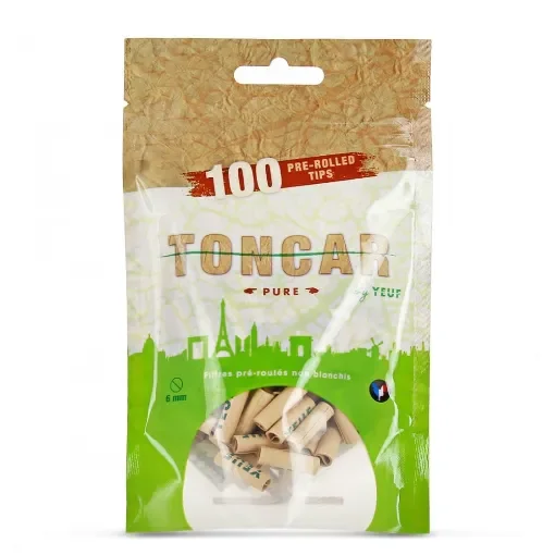 Yeuf - Pre-Rolled Toncar Filters Slim (Ø 6 mm) - 100 Pack product image