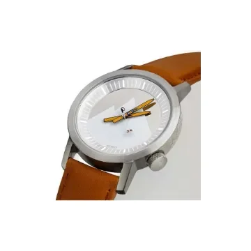 Akteo - Ski Thematic Watch 42mm with Leather Strap product image