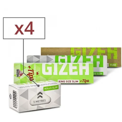 Gizeh - Slim Rolling Paper Discovery Pack product image