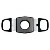 smoking - Black & Chrome Elegance Cigar Cutter product image