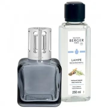 Lampe Berger - Gray Ice Cube Lamp - Maison Berger Purity White Tea product image