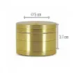 Smoking - Grinder Deluxe 4 Parts 50Mm Gold product image
