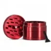 Dark Dice - 4-Part Grinder 50mm Red - Magnetic Lid product image