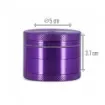 Smoking - Grinder Deluxe 4 Parts 50mm Purple - product image