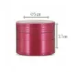 Smoking - Grinder Deluxe 4 Parts 50Mm Pink product image