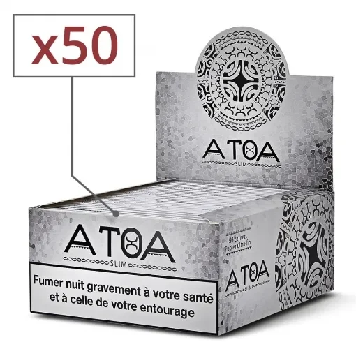 Atoa - Slim Rolling Paper X 50 Booklets - Ultra Thin product image