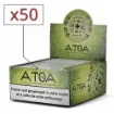 Atoa - Slim Brown Rolling Paper X 50 - Unbleached Sheets product image