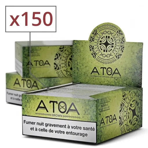 Atoa - Slim Brown Rolling Paper 150 Leaves - product image