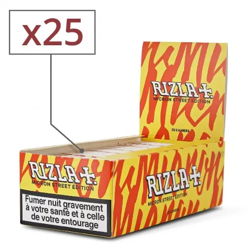Rizla+ - Micron Regular Street Edition Rolling Papers - X 25 product image