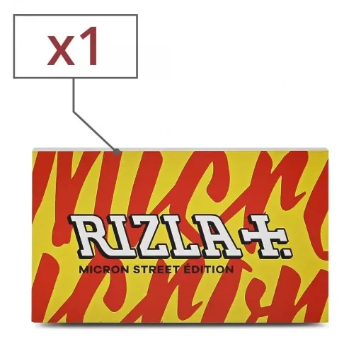 Rizla+ - Micron Regular Street Edition Rolling Paper - 100 Sheets product image