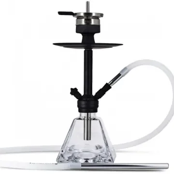 Amy Deluxe - Falcon Hookah with Designer Glass Vase product image