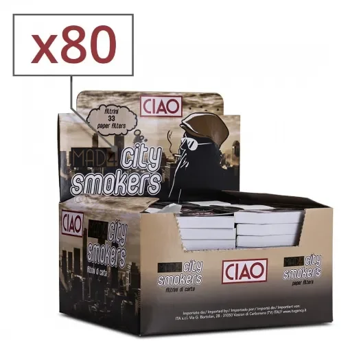 Smoking - Ciao Cardboard Filter Wide 80 Pack product image