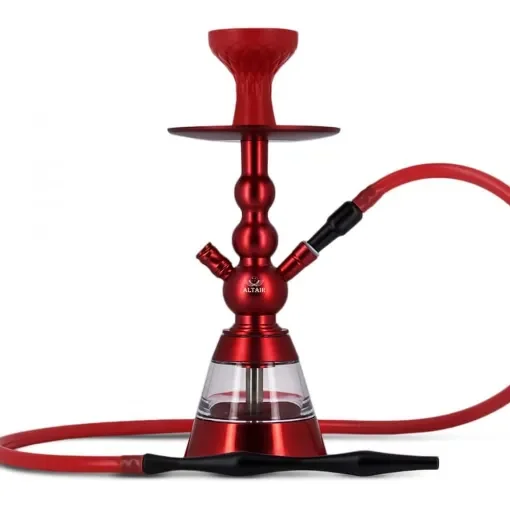 Altair - Shisha Khephren Deluxe Red - Hookah with Long Hose product image