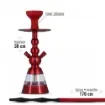 Altair - Shisha Khephren Deluxe Red - Hookah with Long Hose product image