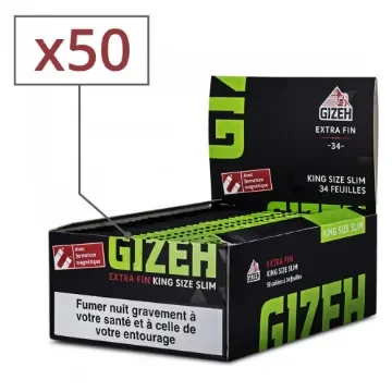 Gizeh - Slim Extra Fine Rolling Papers - 50 Booklets product image